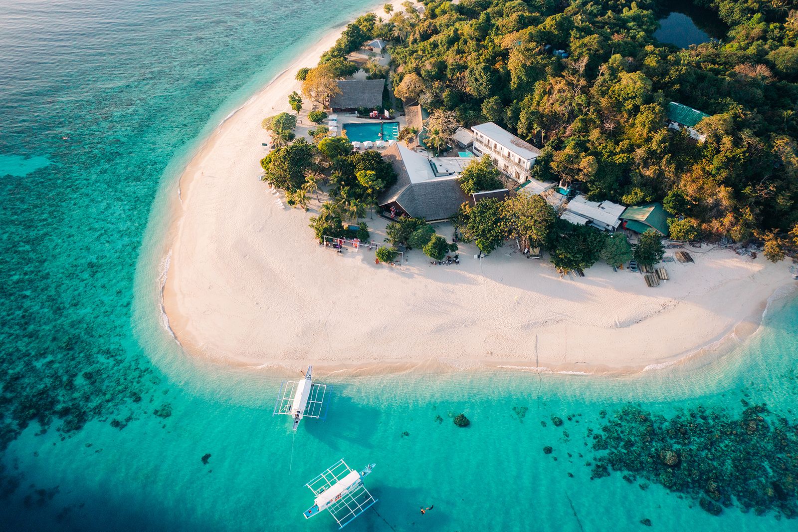 Aerial view of Discovery Coron