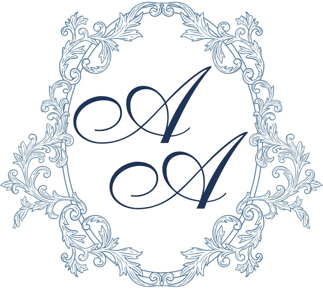 Anastasia and Arran monogram